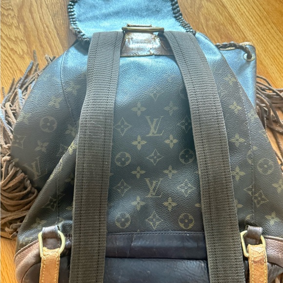 Authentic Louis Vuitton Monogram Fringe Backpack - Picture 2 of 5